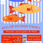 Affiche Atelier Poisson d'avril